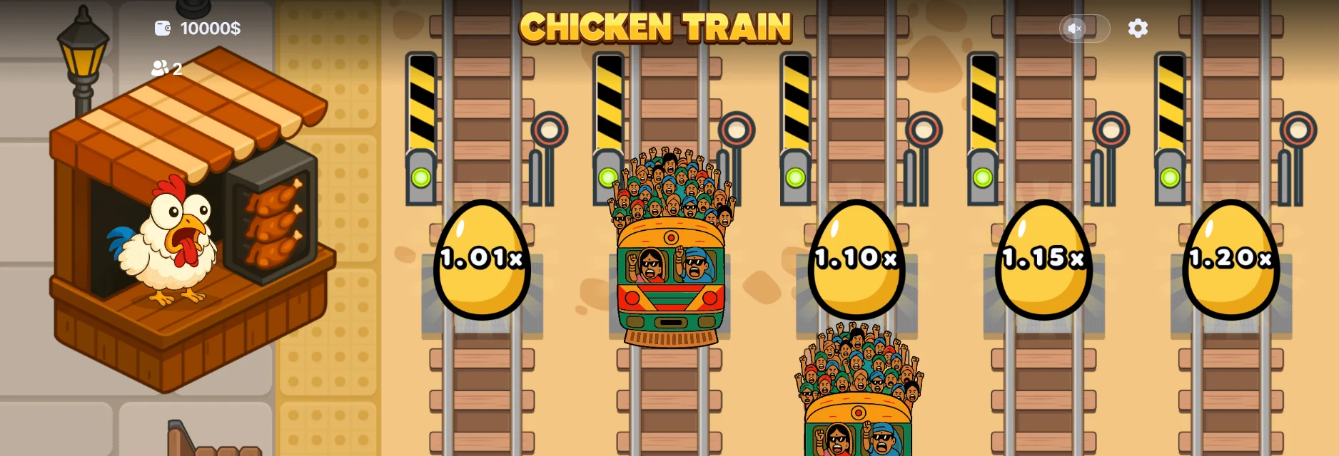 Chicken Train sur PC